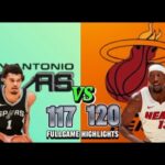 SAN ANTONIO SPURS VS MIAMI HEAT FULLGAME HIGHLIGHTS🔥NBA 2024 PRESEASON