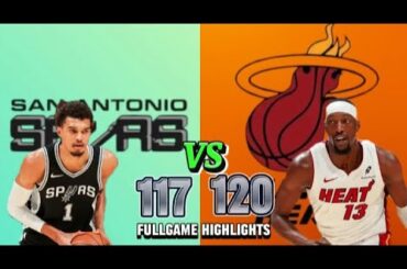 SAN ANTONIO SPURS VS MIAMI HEAT FULLGAME HIGHLIGHTS🔥NBA 2024 PRESEASON