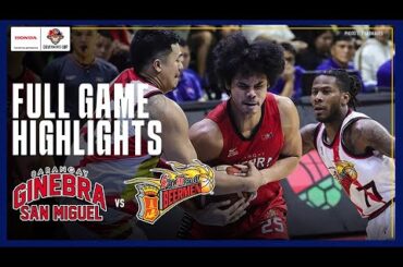 BRGY. GINEBRA vs SAN MIGUEL | FULL GAME 6 SEMIS HIGHLIGHTS | PBA SEASON 49 GOVERNORS' CUP | OCT. 20