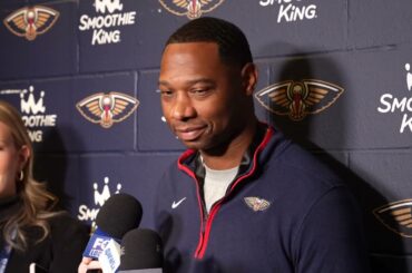 Willie Green on season tip-off, roster rotations | Pelicans Practice 10/20/24