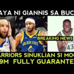 Bagong TRABAHO ni Thanasis sa Bucks. Warriors SINUKLIAN ang hardwork ni Moses Moody