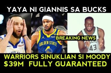 Bagong TRABAHO ni Thanasis sa Bucks. Warriors SINUKLIAN ang hardwork ni Moses Moody