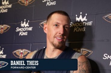 Daniel Theis on Pelicans lineups, team chemistry | Pelicans Practice 10/20/24