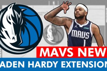 🚨Mavericks Sign Jaden Hardy To Contract Extension | Dallas Mavericks News