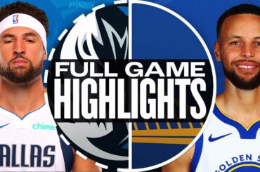 WARRIORS vs MAVERICKS FULL GAME HIGHLIGHTS | October 22, 2024 | 2024 NBA Pre Season Highlights 2K25