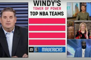 Windy's Tower of Power 👀 The top 5 NBA teams coming into the season | NBA Today