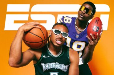 Anthony Edwards and Justin Jefferson: Minnesota's Coldest | ESPN Cover Story