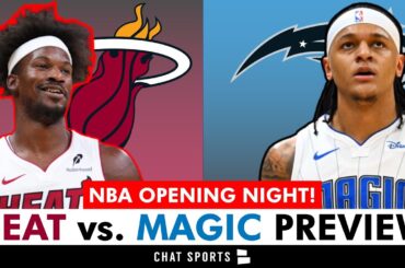 Miami Heat vs. Orlando Magic NBA Opening Night Preview: Injury Report, What To Watch For, Prediction