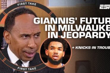 Stephen A.'s Knicks Prediction 👀 + Shams & Windy see trouble brewing with Bucks | First Take