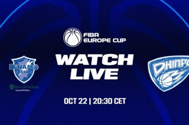 LIVE - Banco di Sardegna Sassari v BC Dnipro | FIBA Europe Cup 2024-25