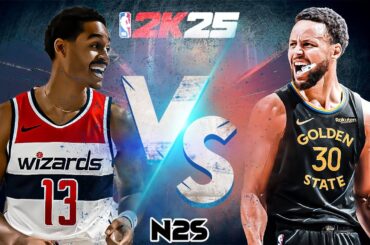 2k25 | Warriors vs Wizards - Cpu vs Cpu Simulation