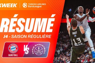 Money time de DINGUE à Munich 🤯🤯 - Bayern Munich vs Paris Basketball - Résumé - EuroLeague J04