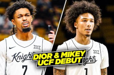 Mikey Williams & Dior Johnson UCF Debut!