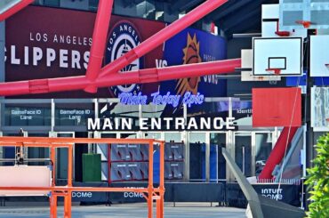 LA Clippers Intuit Dome Walk Around Before NBA Opening Night