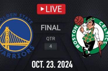 NBA LIVE! Golden State Warriors vs Boston Celtics | October 23, 2024 | Celtics vs Warriors 2K25