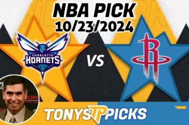 Charlotte Hornets vs Houston Rockets Pick 10/23/24 NBA Predictions