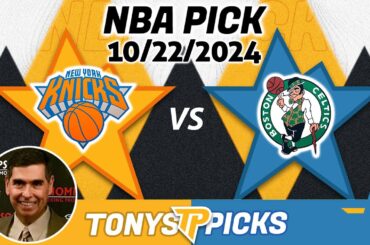 New York Knicks vs. Boston Celtics 10/22/24 NBA Picks & Predictions by Tony Tellez,