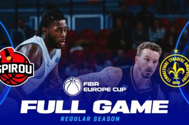 Spirou Basket v Maroussi Basketball Club | Full Basketball Game | FIBA Europe Cup 2024-25