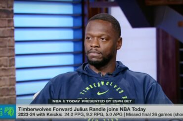 Julius Randle talks on how he found out he was getting traded to the Timberwolves | NBA Today