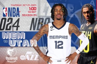 Memphis Grizzlies vs Utah Jazz | NBA Live Score Update