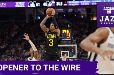 POSTCAST - Utah Jazz go the wire v. Memphis Grizzlies behind Walker Kessler and Lauri Markkanen