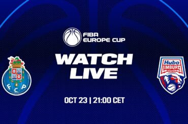 FC Porto v Hubo Limburg United | Full Basketball Game | FIBA Europe Cup 2024-25