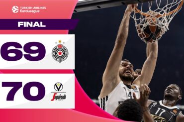 ONE-POINT Thriller in Belgrade | Partizan - Virtus | BASKETBALL HIGHLIGHTS R5