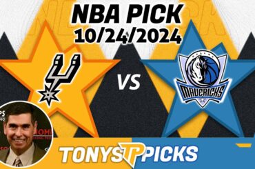 San Antonio Spurs vs. Dallas Mavericks Pick 10/24/24 NBA Predictions