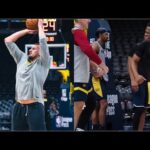 Russel Westbrook Is Hype And Jokic Is Playing Denver Nuggets Practice Before Season Opener