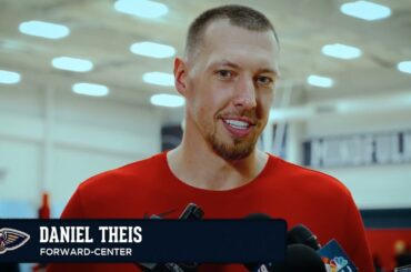 Daniel Theis talks opening night win, Yves Missi | New Orleans Pelicans