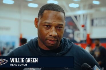 Willie Green on injuries to Dejounte Murray & Trey Murphy | New Orleans Pelicans