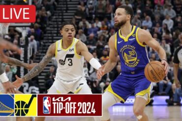 NBA LIVE! Golden State Warriors vs Utah Jazz | October 25, 2024 | Jazz vs Warriors LIVE NBA 2K25