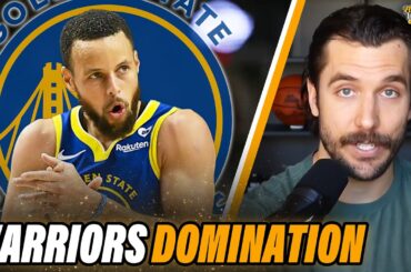 Warriors Domination: Steph Curry & Golden State BLOW OUT Trail Blazers in opener | Hoops Tonight