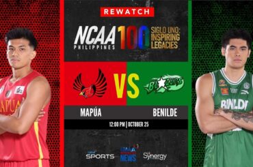 Mapúa vs Benilde (Men’s Basketball) | NCAA Season 100