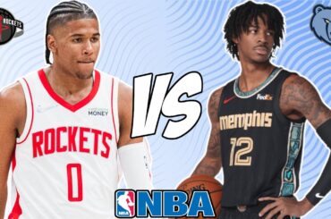 Houston Rockets vs Memphis Grizzlies 10/25/24 NBA Picks & Predictions | NBA Tips