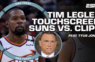 Tim Legler TOUCHSCREEN feat. TYUS JONES 🔥 + How INTIMIDATING was the Intuit Dome? 👀 | NBA Today