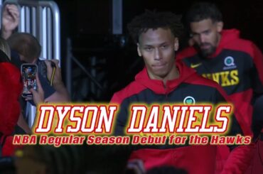 Dyson Daniels PESTERS Nets in Hawks Debut! 🇦🇺 | 15 PTS, 5 STL & Outduels Ben Simmons