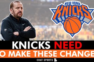 Knicks MUST MAKE These Changes After BLOWOUT Loss vs. Celtics