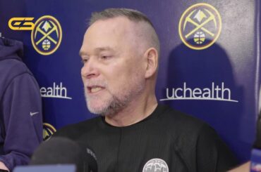 COACH MICHAEL MALONE | DENVER NUGGETS PRACTICE | Oct 22, 2024