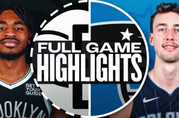 NETS at MAGIC | FULL GAME HIGHLIGHTS | October 25, 2024