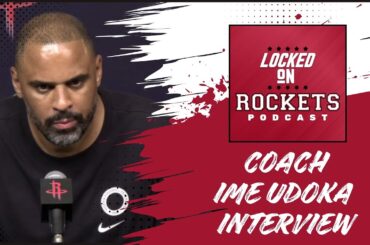 Ime Udoka | Postgame Houston Rockets Vs Memphis Grizzlies | 2024-2025 NBA Season