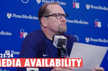 Philadelphia 76ers Postgame Media Availability | Coach Nurse | 10.25.24