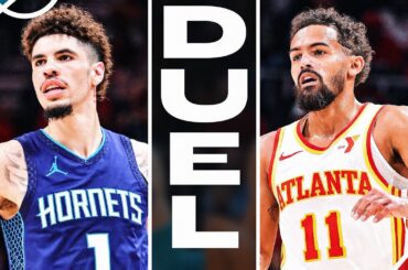 ELITE GUARD DUEL! LaMelo Ball (34 PTS) & Trae Young (38 PTS) GO AT IT! | October 25, 2024