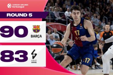 TIGHT game till the END | FC Barcelona - ASVEL Villeurbanne | BASKETBALL HIGHLIGHTS R5 2024-25