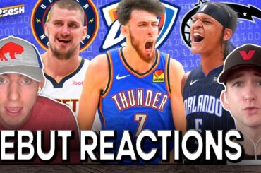 NBA Debut Reactions: Chet & Thunder dominate Nuggets; Paolo, Mobley & Klay impress | Nerd Sesh