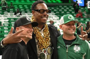 Celtics Legend Paul Pierce Mic'd Up for Ring Night vs. Knicks