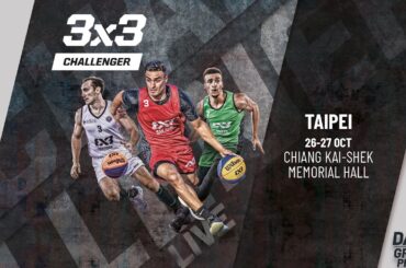 LIVE🔴 | FIBA 3x3 Taipei Challenger 2024 | Qualifier for Shenzhen Masters | Group Phase