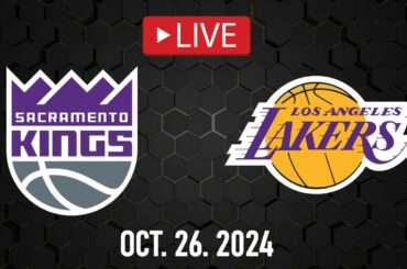 NBA LIVE! LA Lakers vs Sacramento Kings | October 26, 2024 | Kings vs Lakers LIVE NBA 2K25