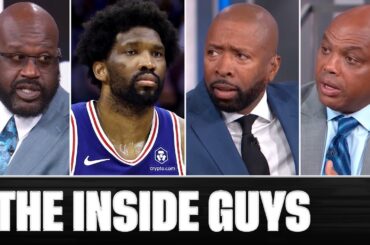 "We're NOT Steel Workers!" 😳 | Inside the NBA reacts to Joel Embiid's load management  | NBA on TNT