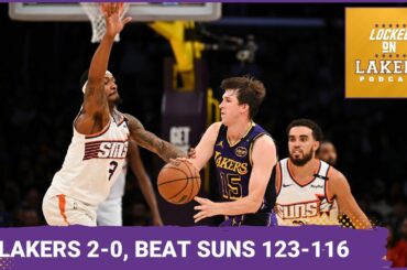 Austin Reaves, Anthony Davis Fuel Lakers' 123-116 Win Over Phoenix Suns! 2-0 in Redick Era!